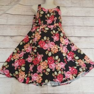 Floral A-line dress